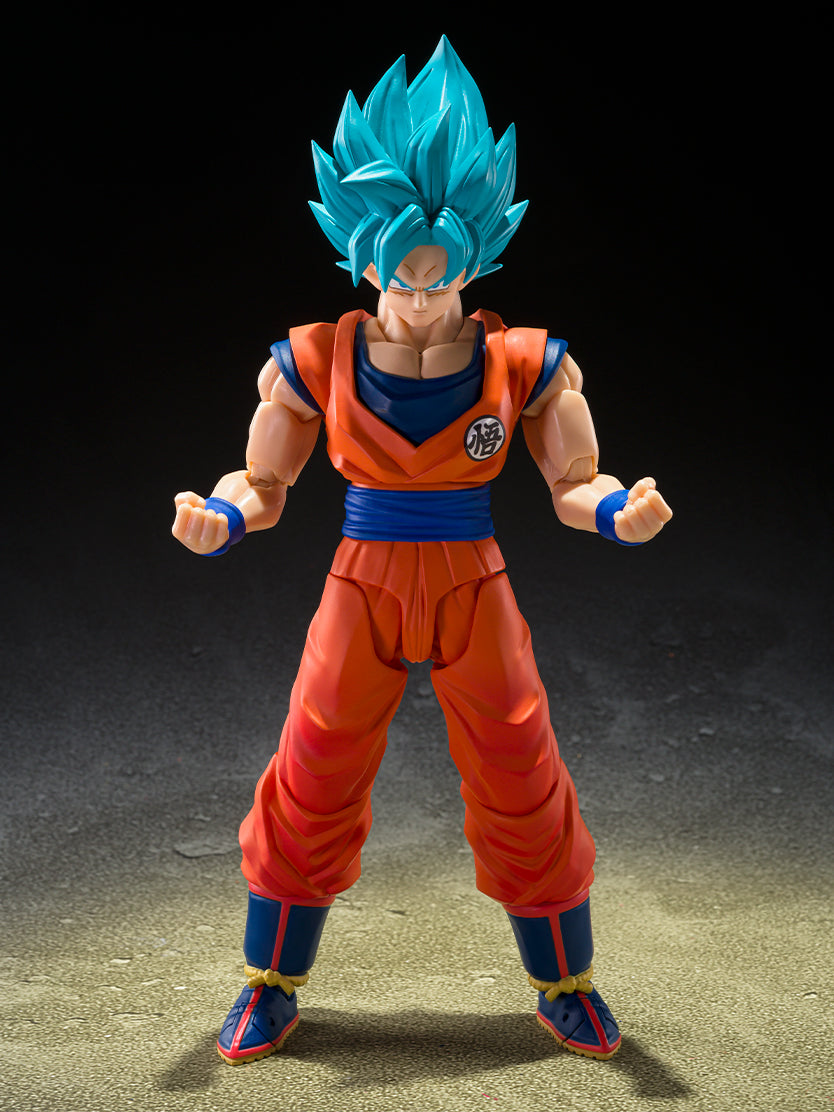 Dragon Ball Z S.H.Figuarts Figure - Super Saiyan Son Goku Blue Power Transcending Limits ver.