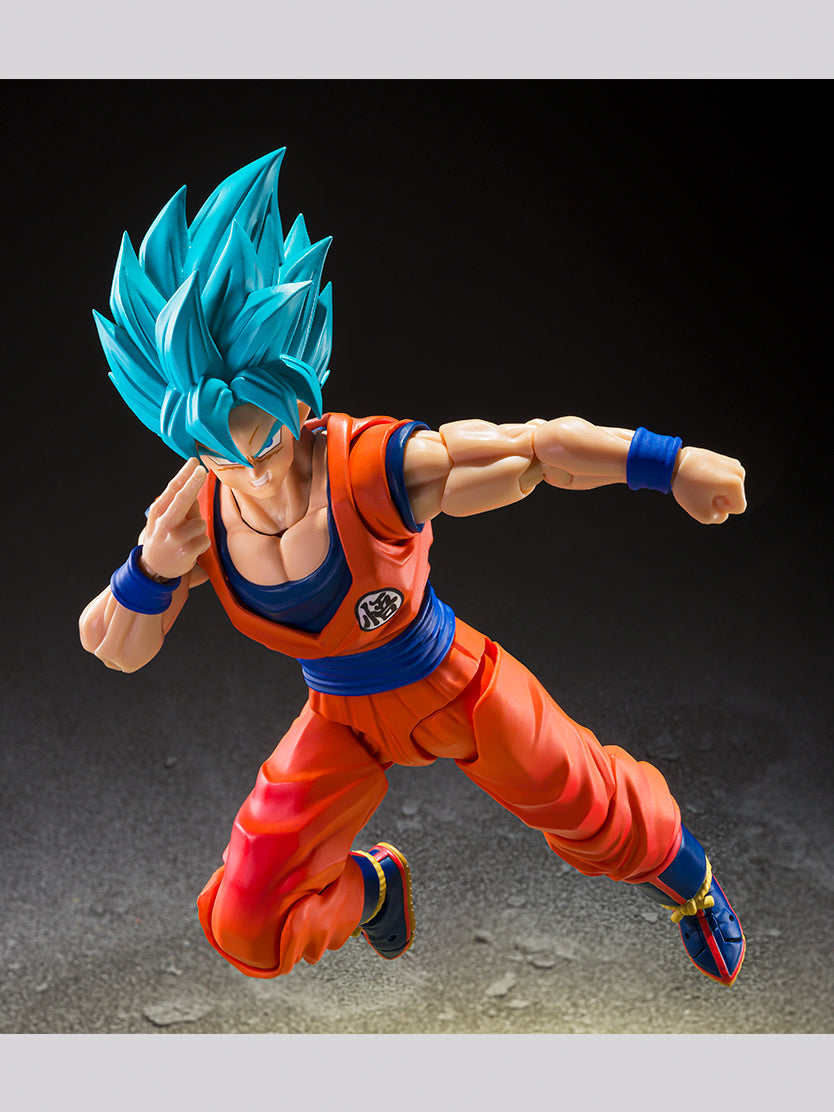 Dragon Ball Z S.H.Figuarts Figure - Super Saiyan Son Goku Blue Power Transcending Limits ver.
