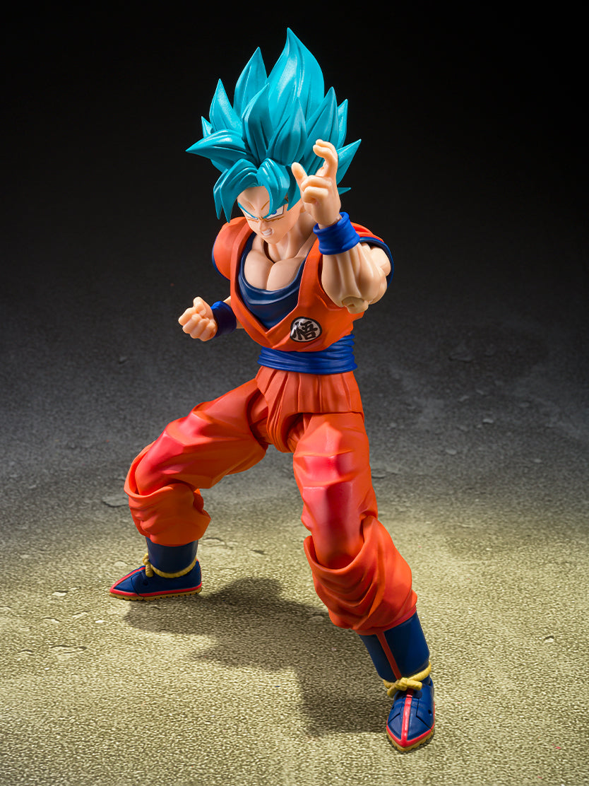 Dragon Ball Z S.H.Figuarts Figure - Super Saiyan Son Goku Blue Power Transcending Limits ver.