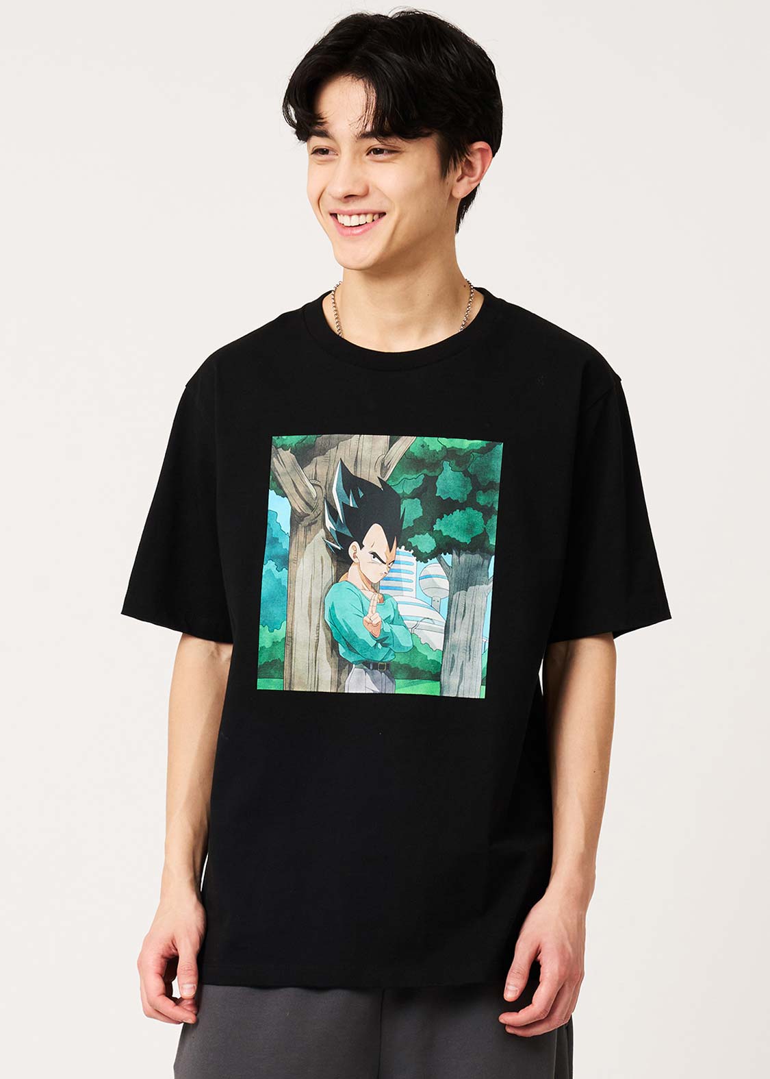 v6 Tシャツ　greeting Dragon Ball Z x Graniph Fashion Collection - Vegeta's Farewell