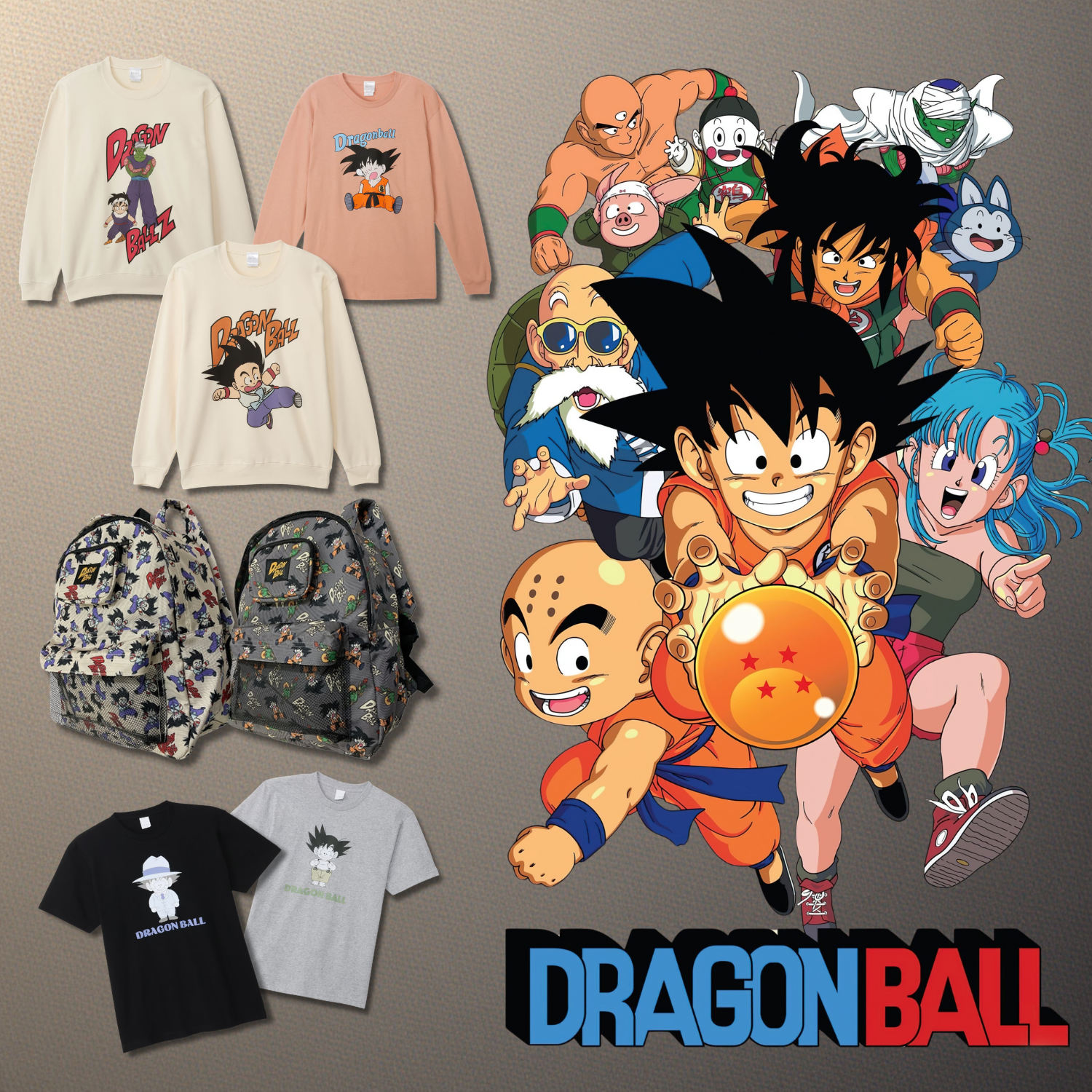 Dragon Ball x Small Planet Collection - Good Night Goku Long Sleeve T-Shirt