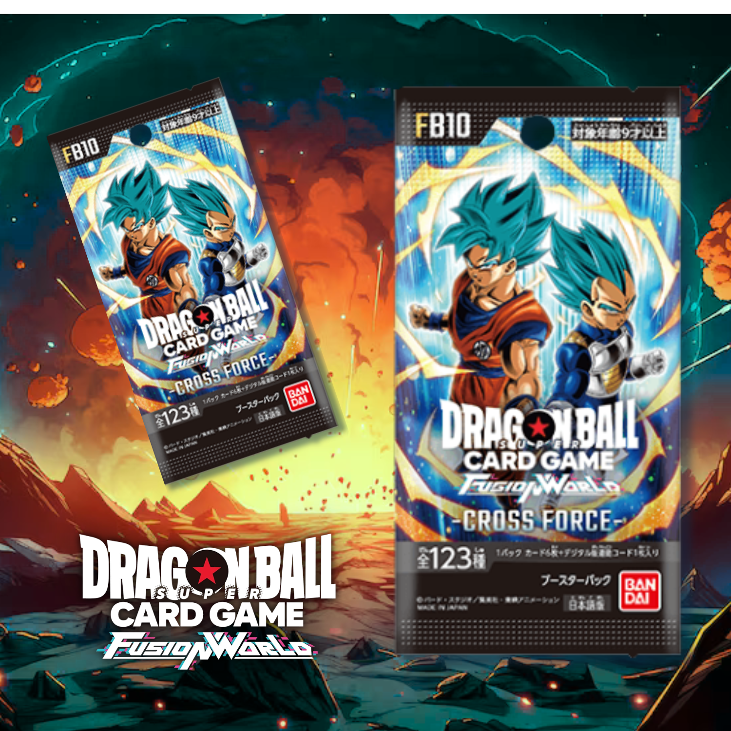 Dragon Ball Super Card Game Fusion World - Cross Force FB10 [Box