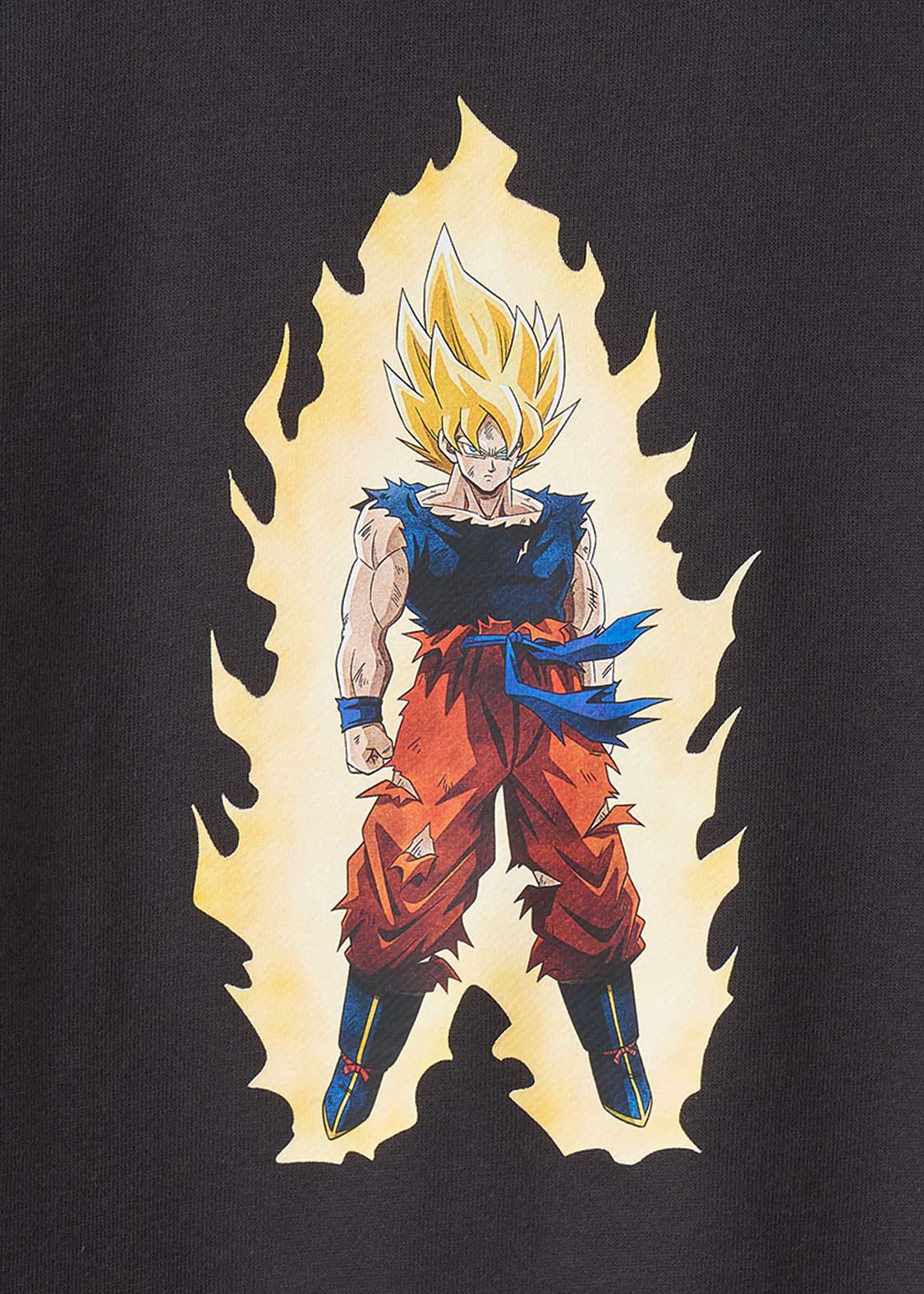 Dragon Ball Z Graniph Collection Collaboration Clothing - Frieza VS Super Saiyan Kids fleece half zip sweatshirt