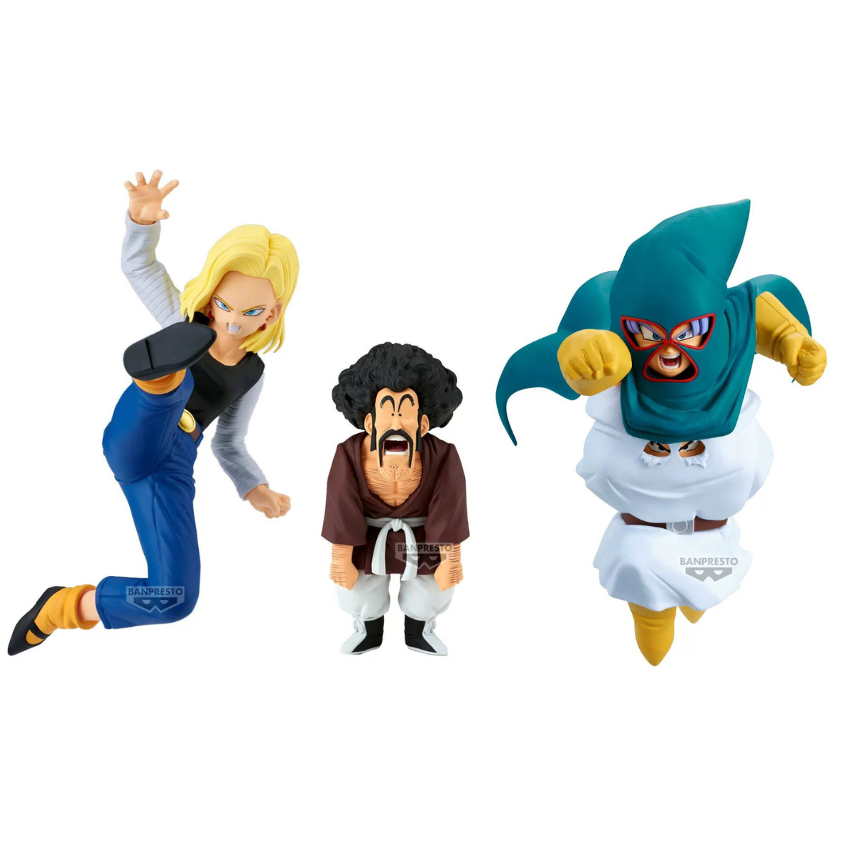 Dragon Ball Z Match Makers - Android 18 & Mr. Satan VS Mighty Mask Dragon Ball Z Match Makers - Android 18 & Mr. Satan VS Mighty Mask