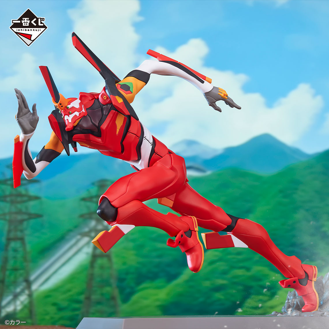 EVANGELION FIGURE ICHIBAN KUJI - SPRINT - (B) UNIT EVA 02