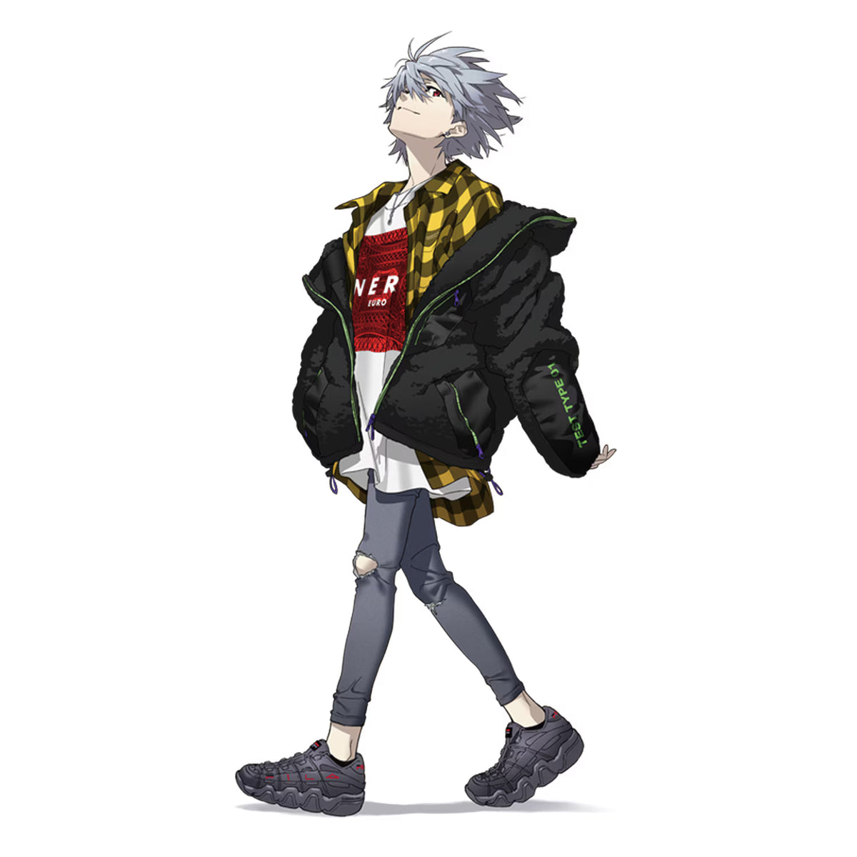 Evangelion - BOA Jacket Unit-01 Black Ver.
