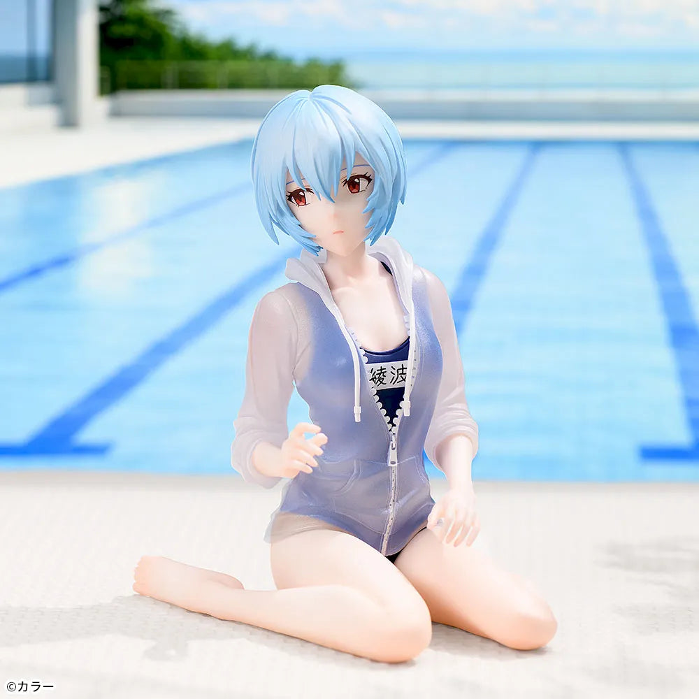 Evangelion: New Theatrical Edition Yumemirize Figure - Rei Ayanami School Swimsuit Ver.