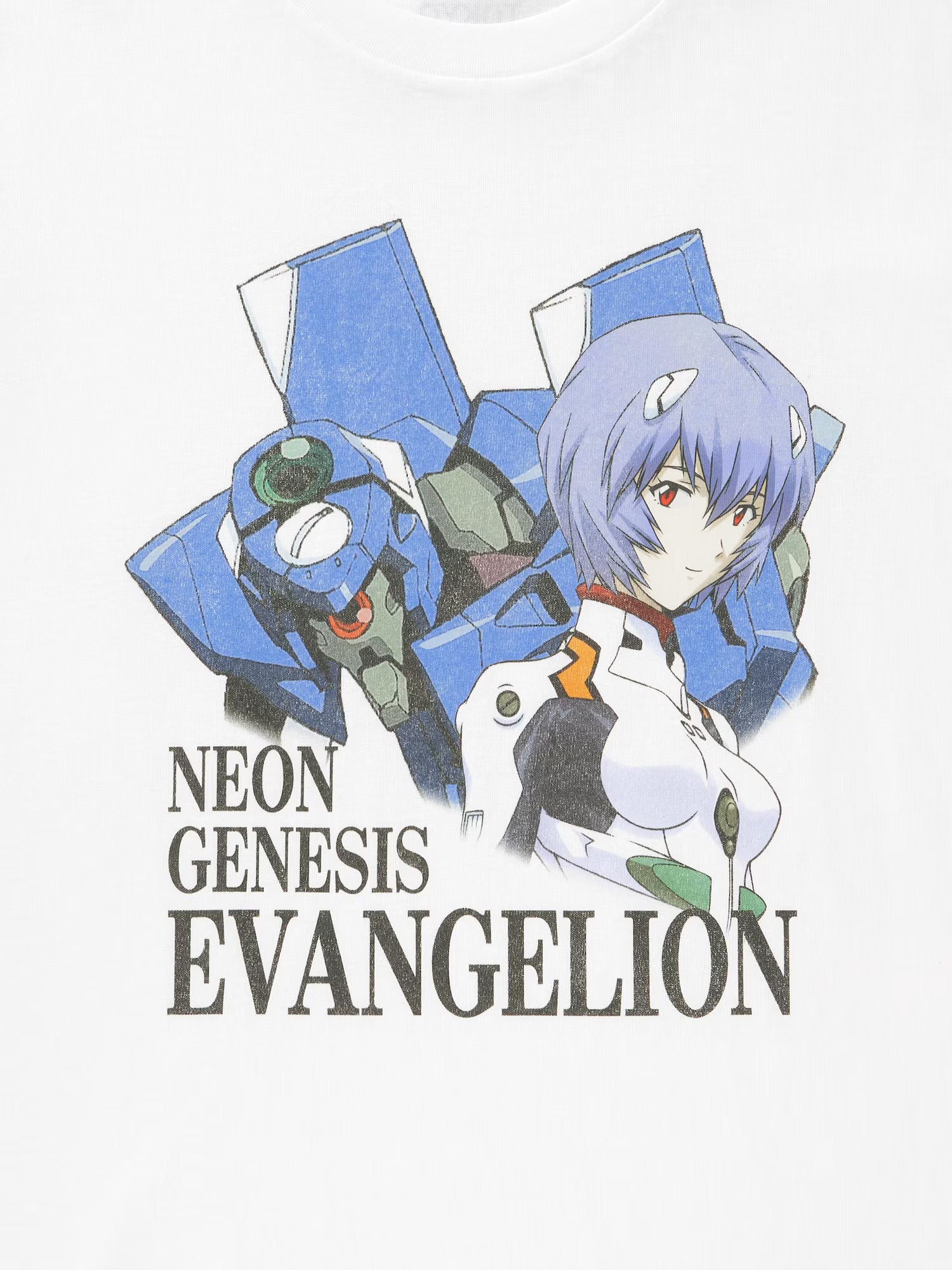 Evangelion X GU - Washed Graphic T-Shirt Off White