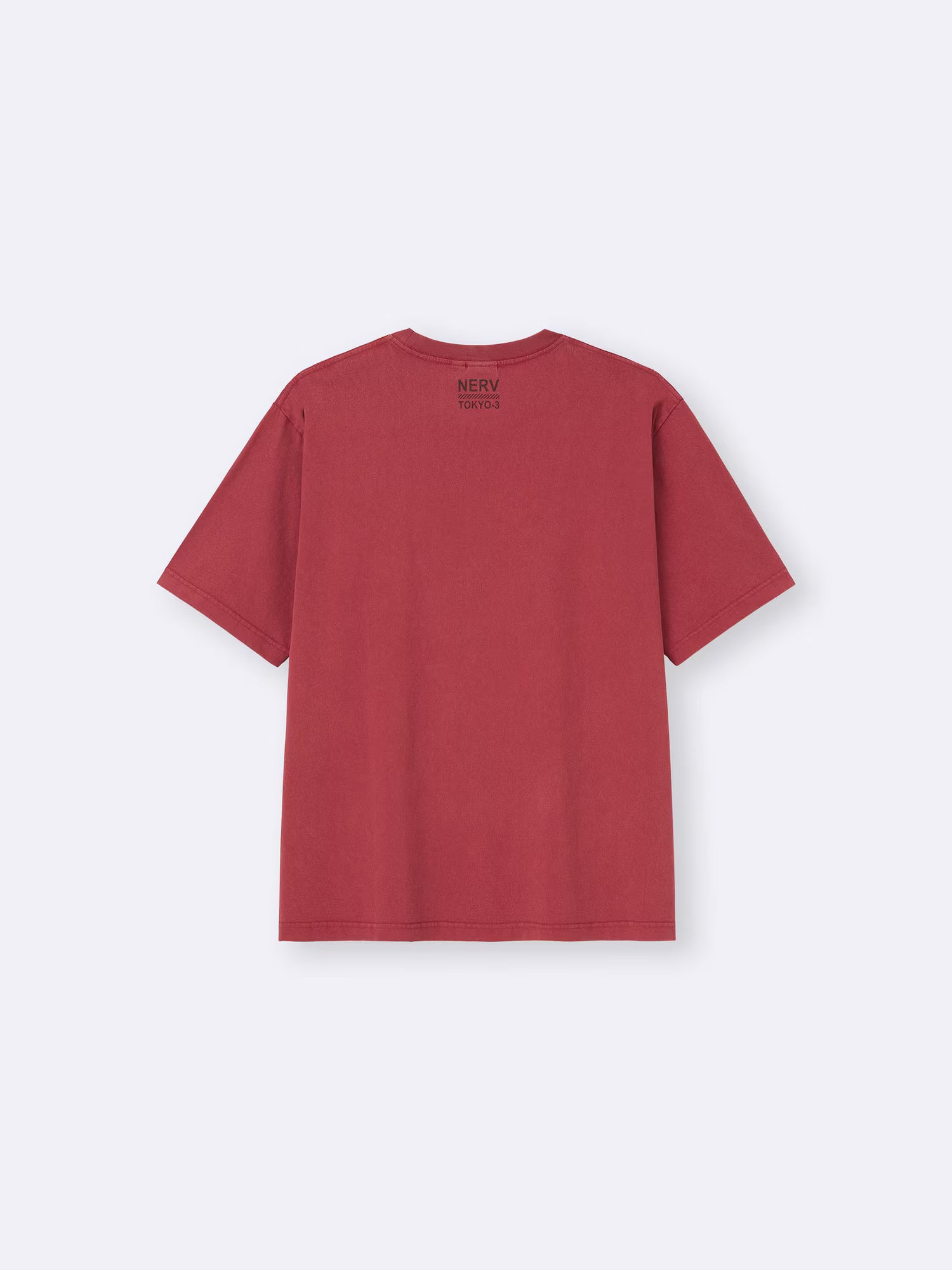 Evangelion X GU - Washed Graphic T-Shirt Red