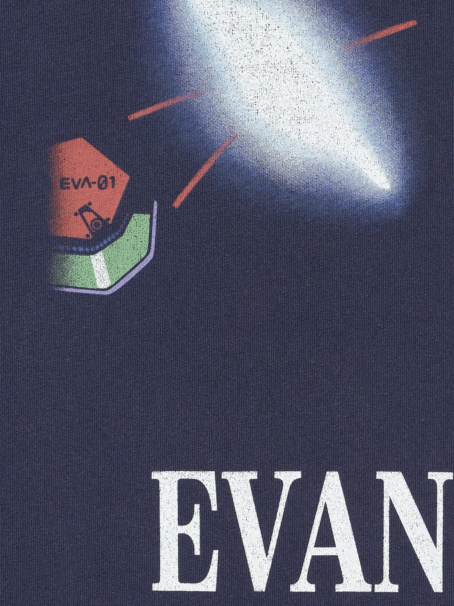 Evangelion X GU - Washed Graphic T-Shirt