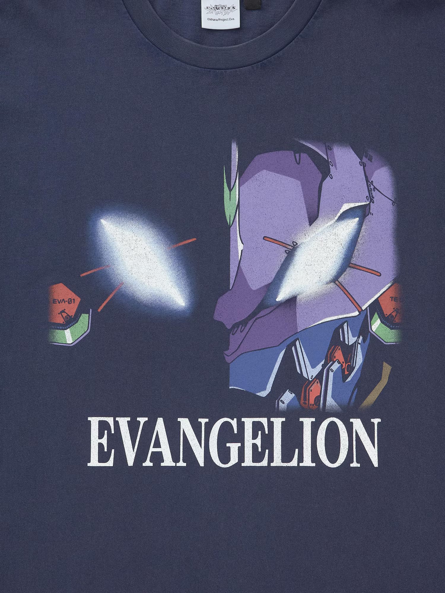 Evangelion X GU - Washed Graphic T-Shirt