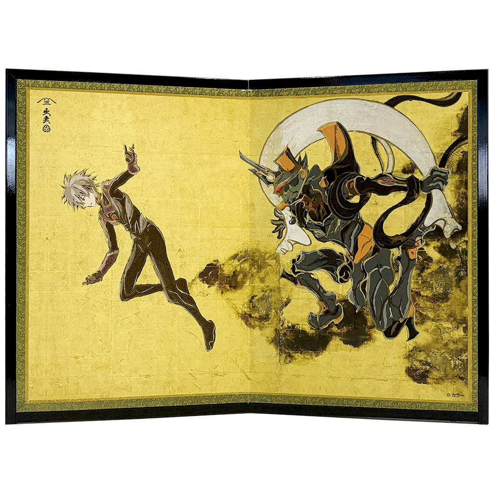 Evangelion x Ukiyoe - Folding Screen Fujin Mark.06/ Kaworu