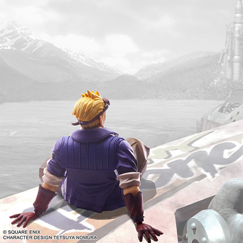 Final Fantasy Vii Bring Arts Figure - Cid Highwind