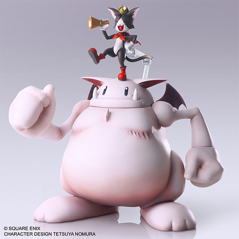 FINAL FANTASY VII - CAIT SITH & FAT MOOGLE BRING ARTS FIGURES