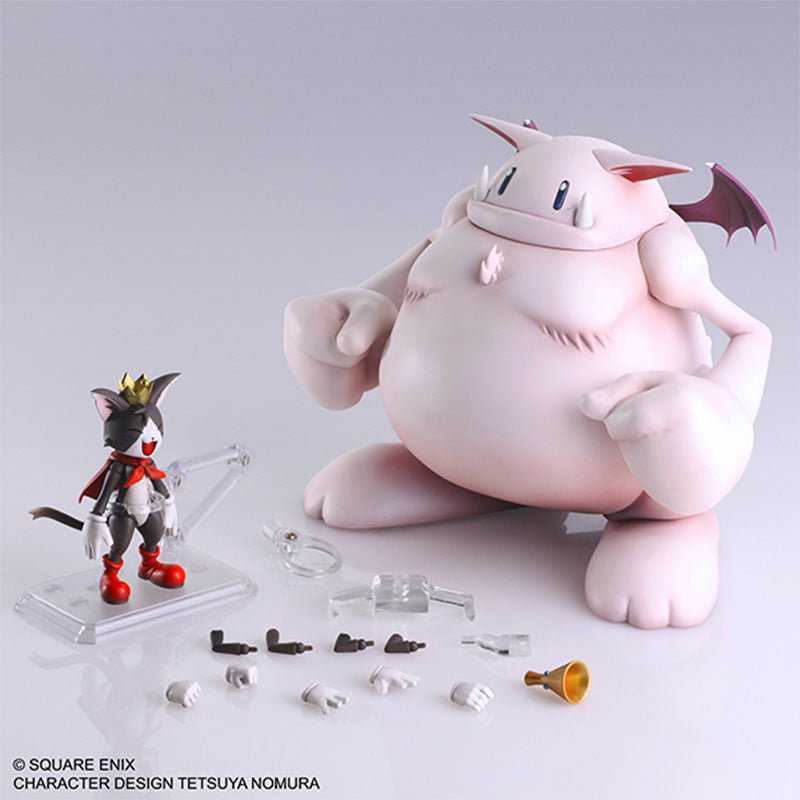 FINAL FANTASY VII - CAIT SITH & FAT MOOGLE BRING ARTS FIGURES