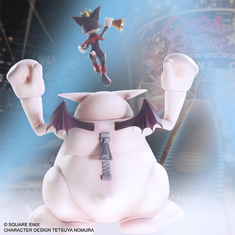 FINAL FANTASY VII - CAIT SITH & FAT MOOGLE BRING ARTS FIGURES