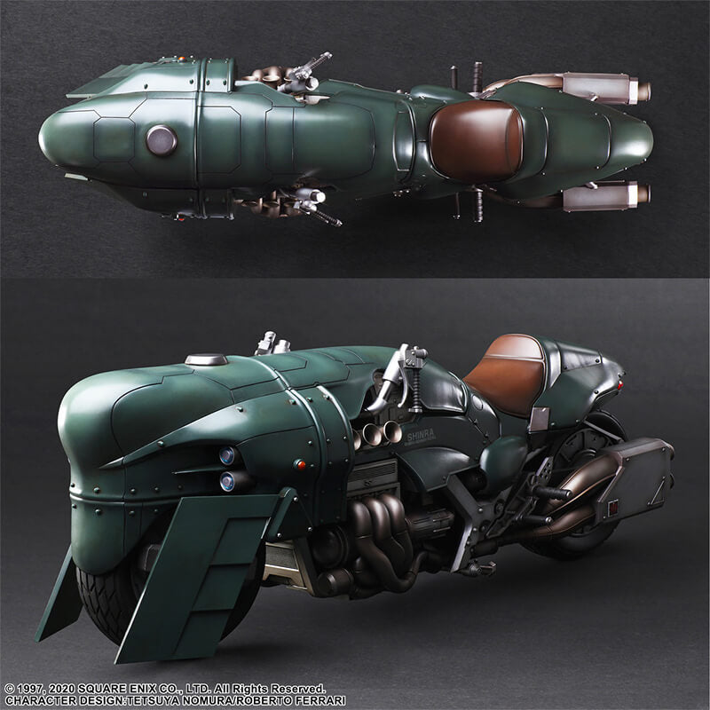 FINAL FANTASY VII REMAKE - ADVANCED BIKE GUARD SHINRA AND BIKE PLAY ARTS KAI FIGURE