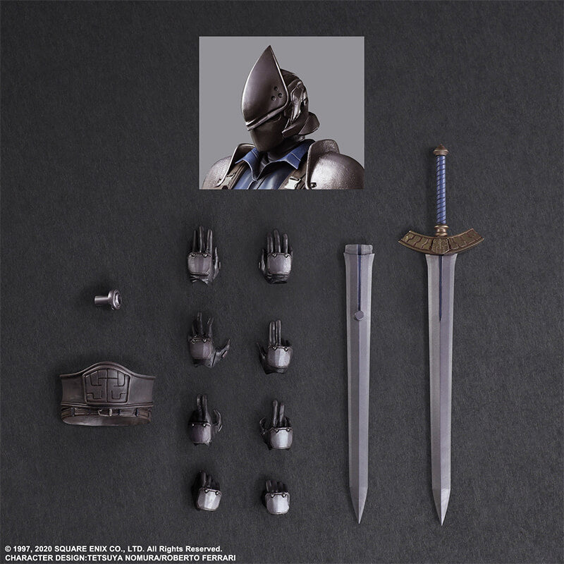 FINAL FANTASY VII REMAKE - ROCHEY & BIKE PLAY ARTS KAI FIGURE