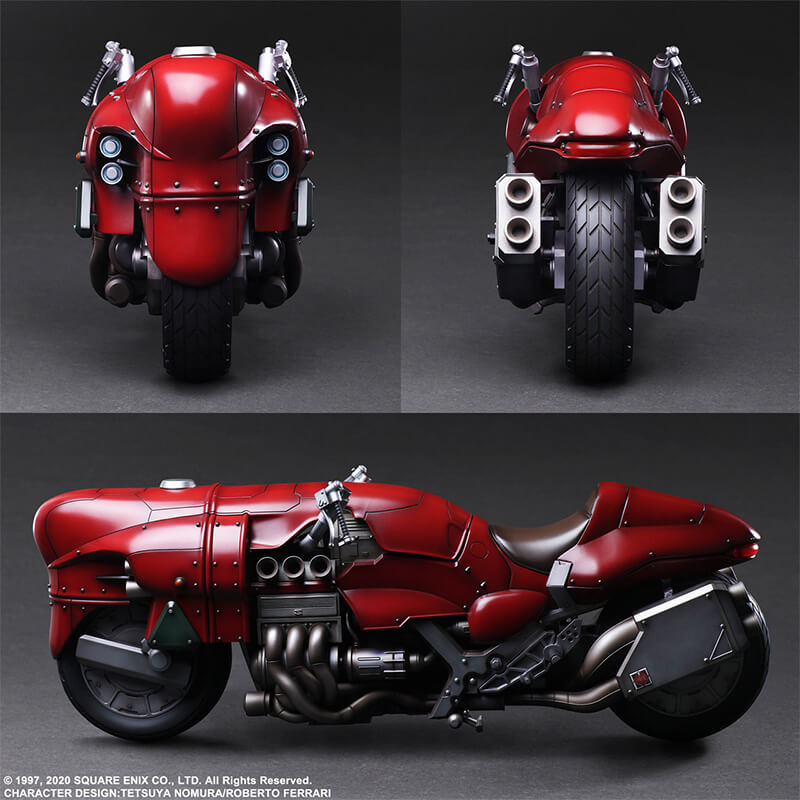 FINAL FANTASY VII REMAKE - ROCHEY & BIKE PLAY ARTS KAI FIGURE