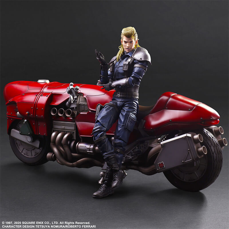 FINAL FANTASY VII REMAKE - ROCHEY & BIKE PLAY ARTS KAI FIGURE