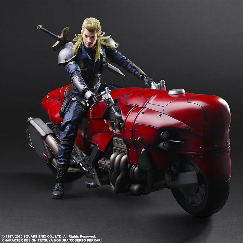 FINAL FANTASY VII REMAKE - ROCHEY & BIKE PLAY ARTS KAI FIGURE
