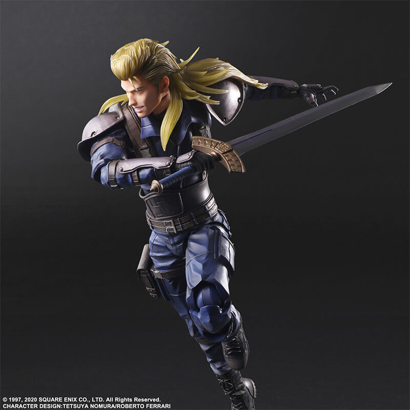 FINAL FANTASY VII REMAKE - ROCHEY & BIKE PLAY ARTS KAI FIGURE