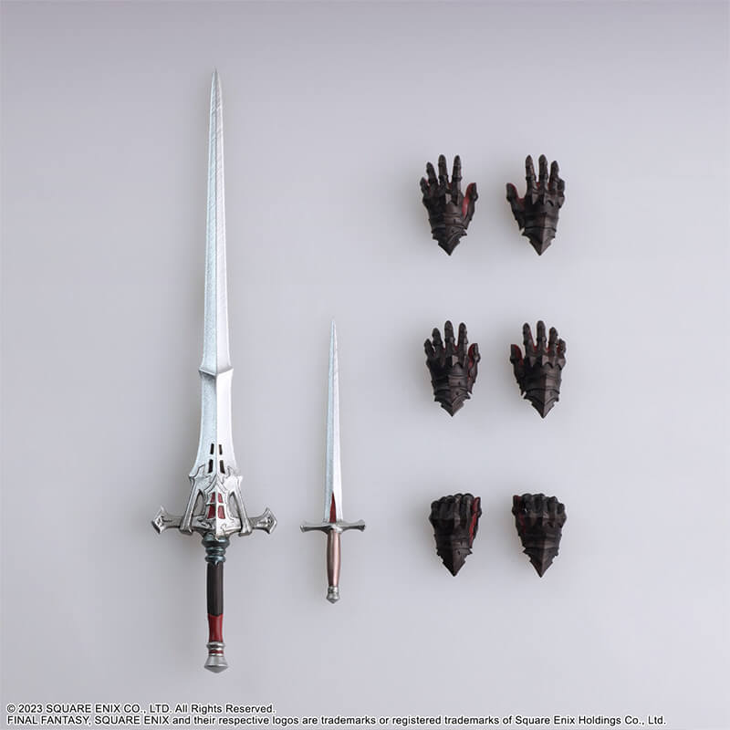 FINAL FANTASY XVI - CLIVE ROSFIELD & TALGOR BRING ARTS FIGURES