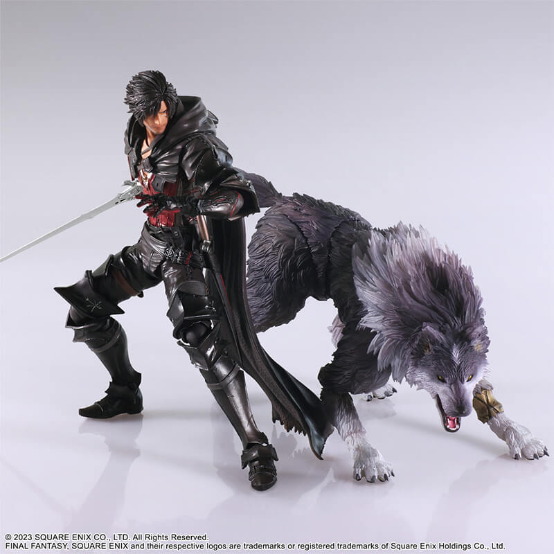 FINAL FANTASY XVI - CLIVE ROSFIELD & TALGOR BRING ARTS FIGURES