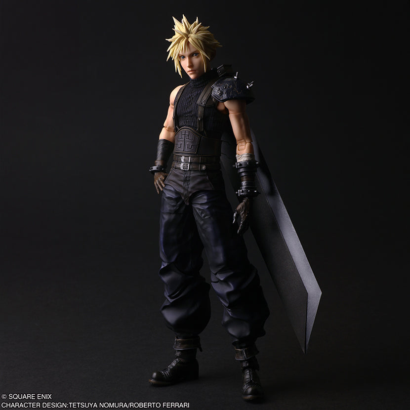 Final Fantasy VII Rebirth Play Arts True - Cloud Strife