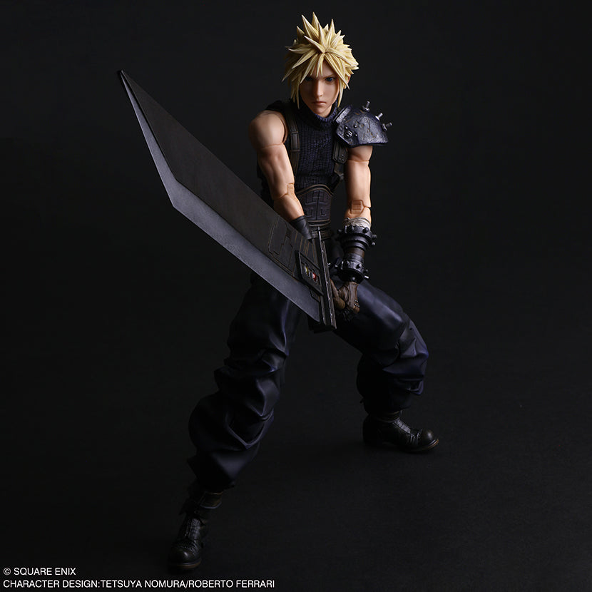 Final Fantasy VII Rebirth Play Arts True - Cloud Strife