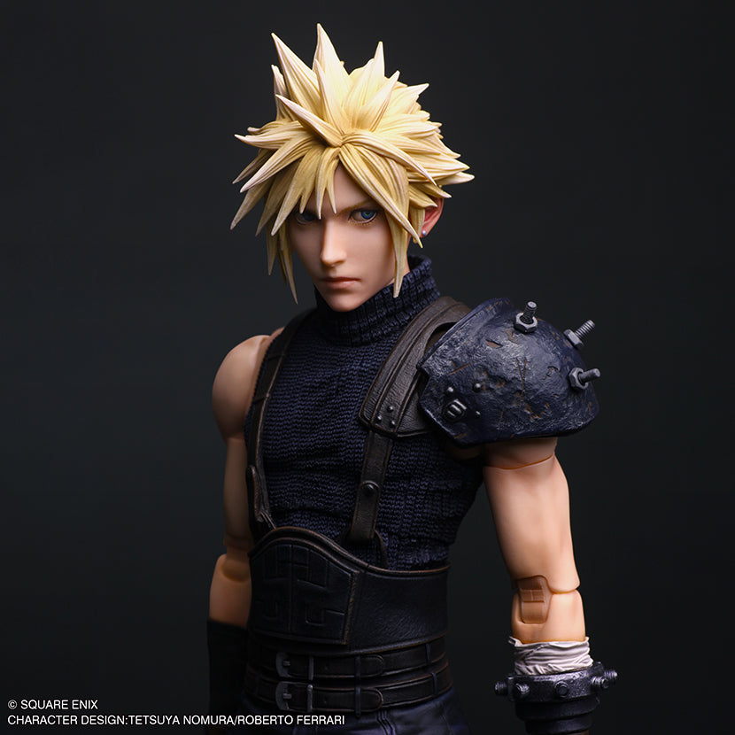 Final Fantasy VII Rebirth Play Arts True - Cloud Strife