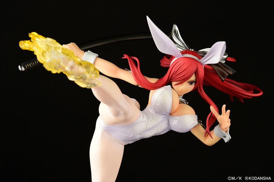Fairy Tail - Erza Scarlet High Kick Ver. Bunny White Red or Black