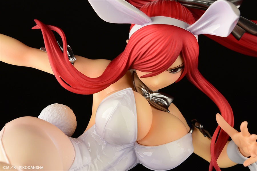 Fairy Tail - Erza Scarlet High Kick Ver. Bunny White Red or Black
