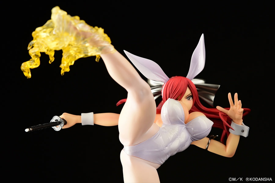 Fairy Tail - Erza Scarlet High Kick Ver. Bunny White Red or Black