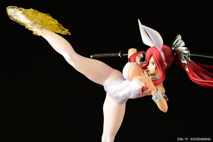 Fairy Tail - Erza Scarlet High Kick Ver. Bunny White Red or Black