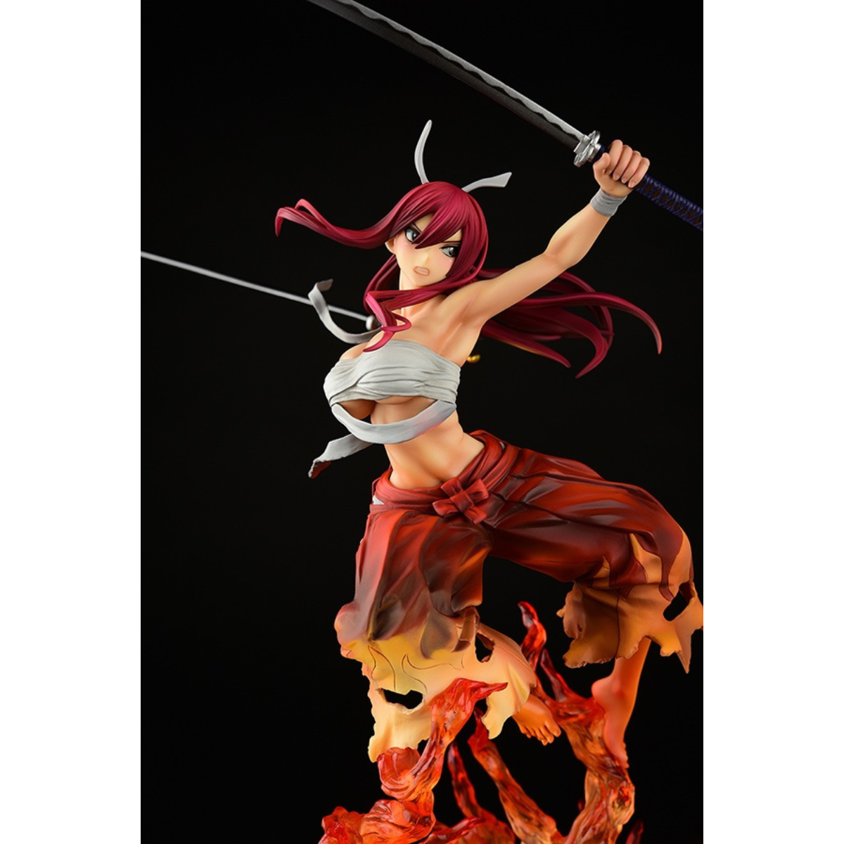 Fairy Tail Figure - Erza Scarlet Samurai Kouen Banjou Ver. Kurenai