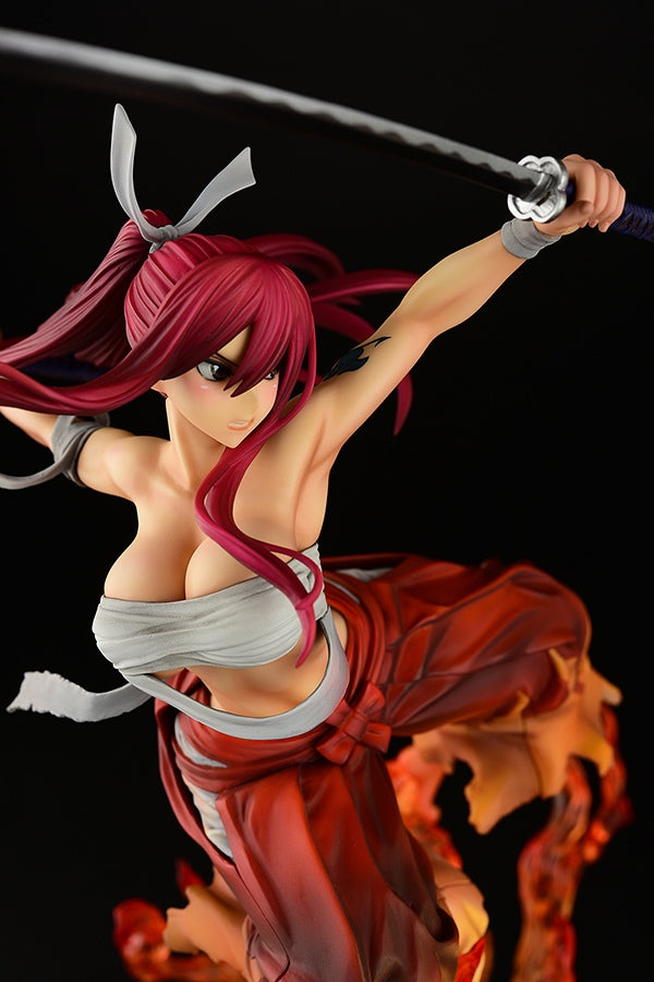 Fairy Tail Figure - Erza Scarlet Samurai Kouen Banjou Ver. Kurenai