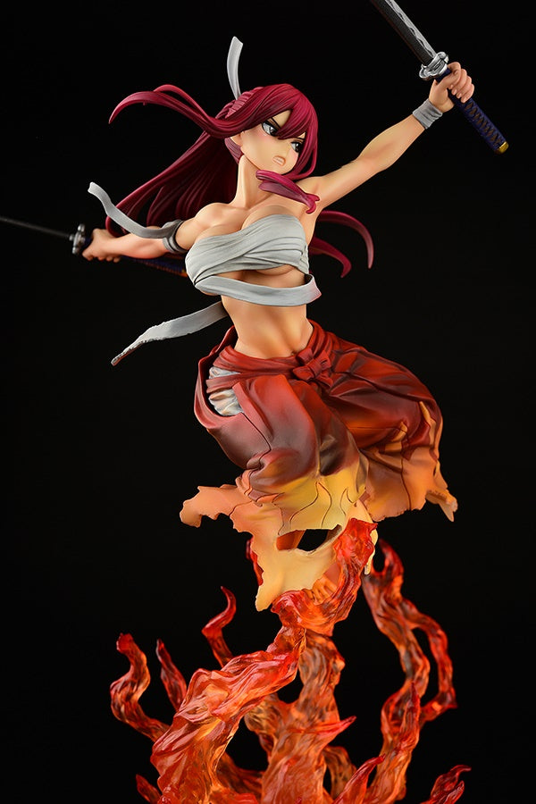 Fairy Tail Figure - Erza Scarlet Samurai Kouen Banjou Ver. Kurenai
