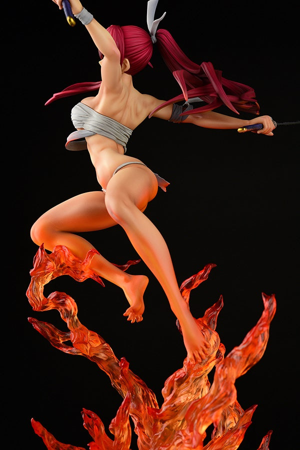 Fairy Tail Figure - Erza Scarlet Samurai Kouen Banjou Ver. Kurenai