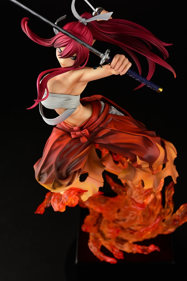 Fairy Tail Figure - Erza Scarlet Samurai Kouen Banjou Ver. Kurenai