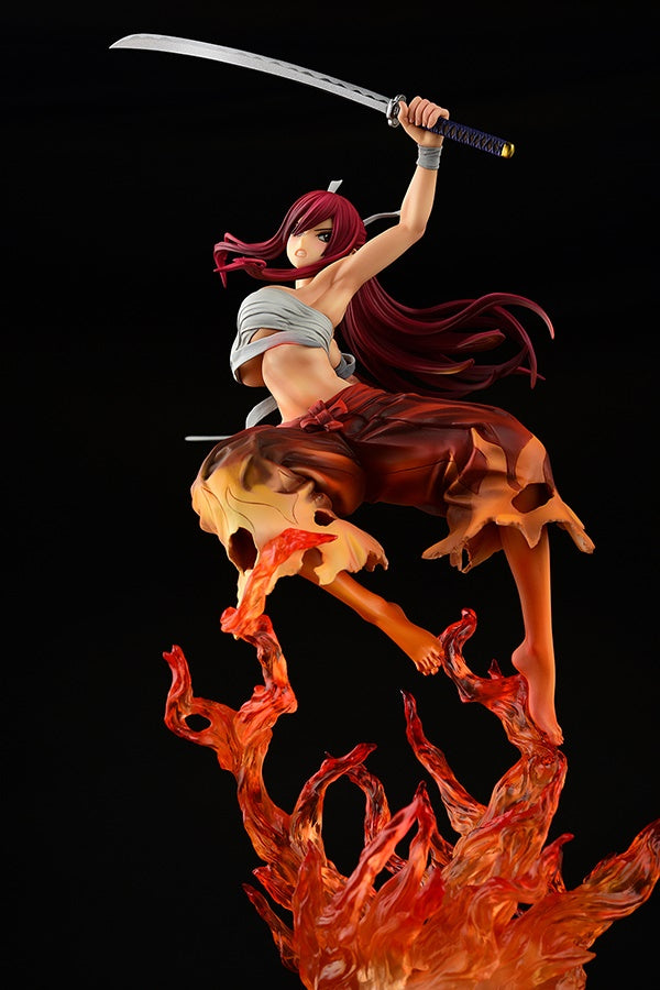 Fairy Tail Figure - Erza Scarlet Samurai Kouen Banjou Ver. Kurenai
