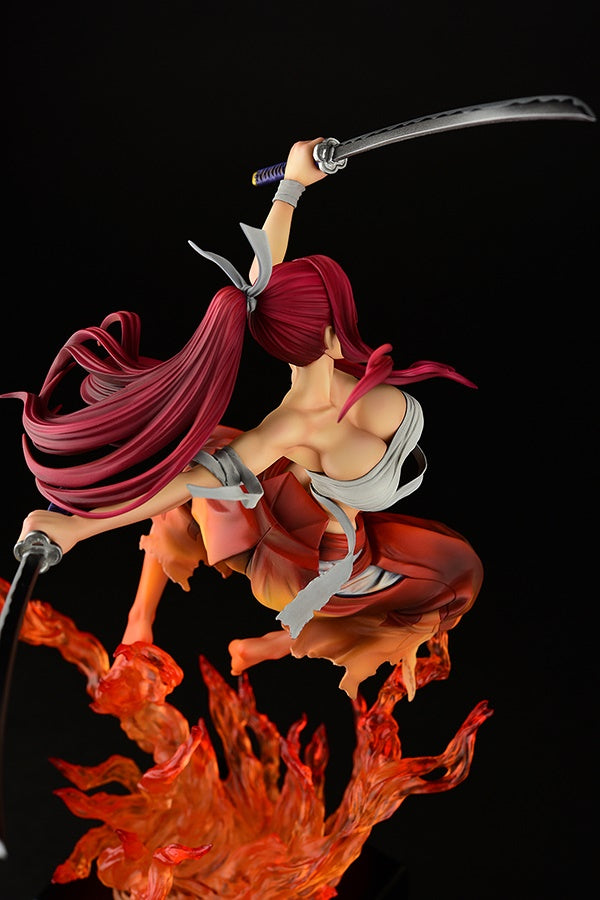Fairy Tail Figure - Erza Scarlet Samurai Kouen Banjou Ver. Kurenai