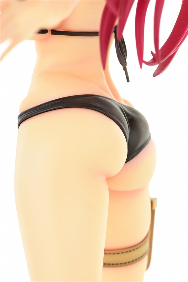 Fairy Tail Figure - Erza Scarlet Swimsuit Gravure Style Black Ver.