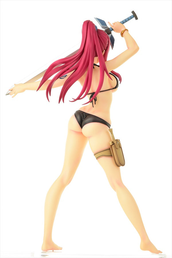 Fairy Tail Figure - Erza Scarlet Swimsuit Gravure Style Black Ver.