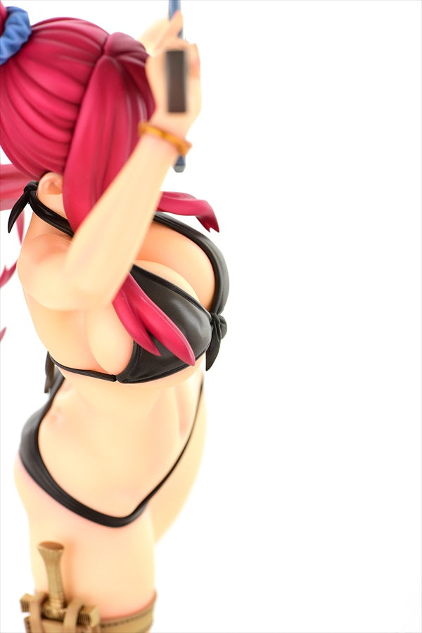 Fairy Tail Figure - Erza Scarlet Swimsuit Gravure Style Black Ver.