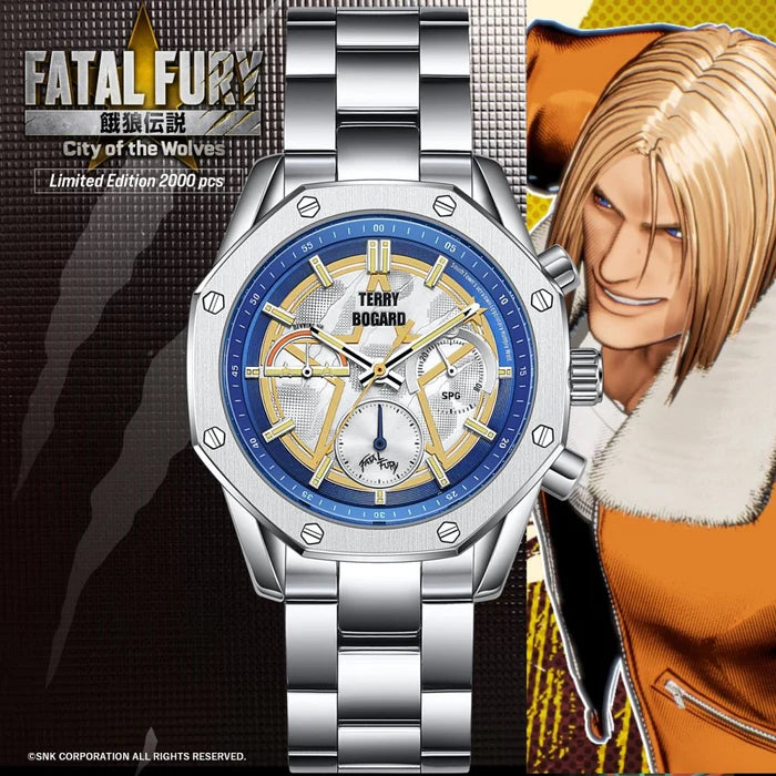 Fatal Fury City of the Wolves Watch - Terry Bogard Chronograph Ver.