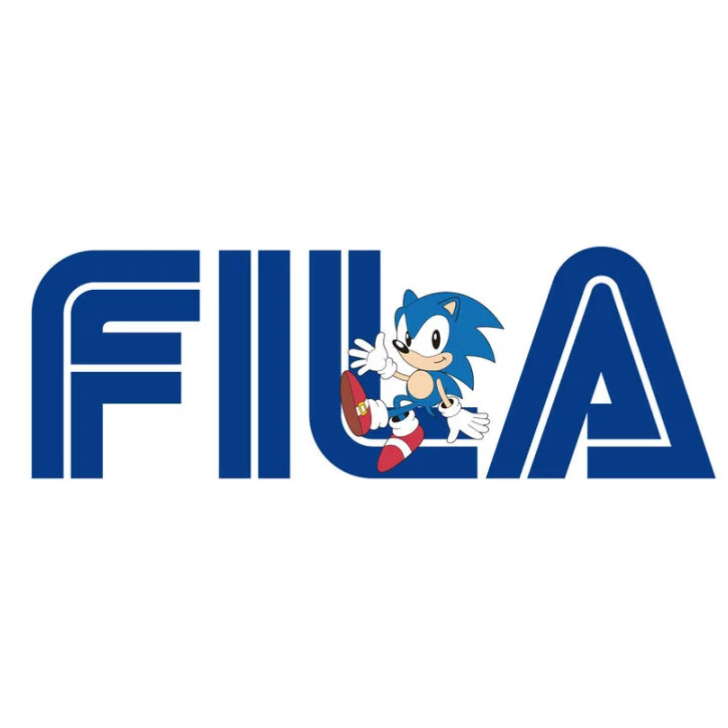 Sega x Fila Collection - FILA FASCINO LG-SEGA Football Casual Sneakers Pure White