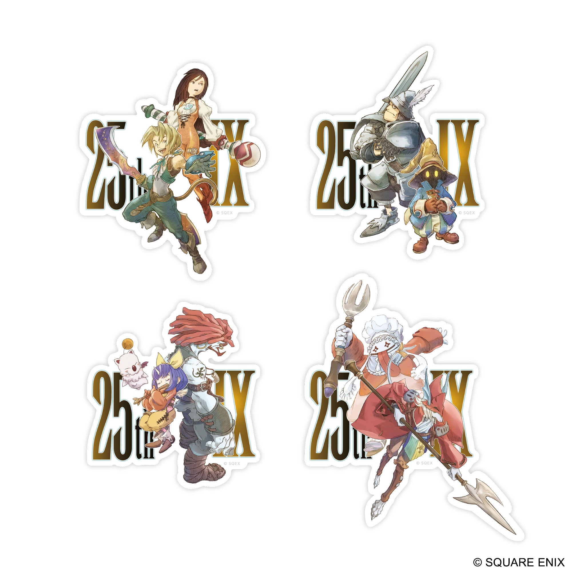 Final Fantasy IX 25th Anniversary - Sticker Set