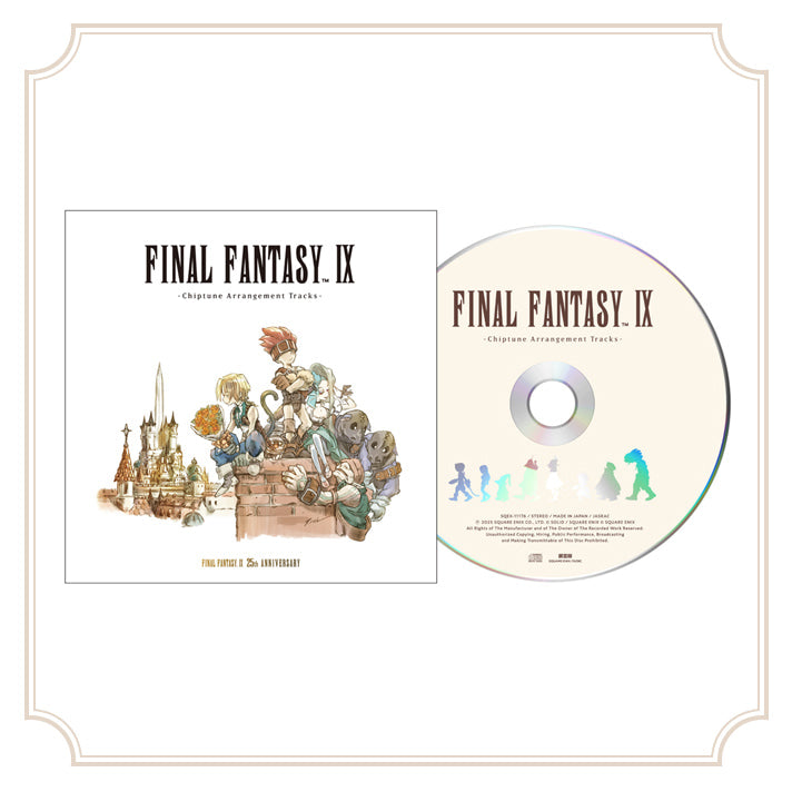 Final Fantasy IX 25th Anniversary Kuji - B Prize CD Chiptune Arrangement Tracks