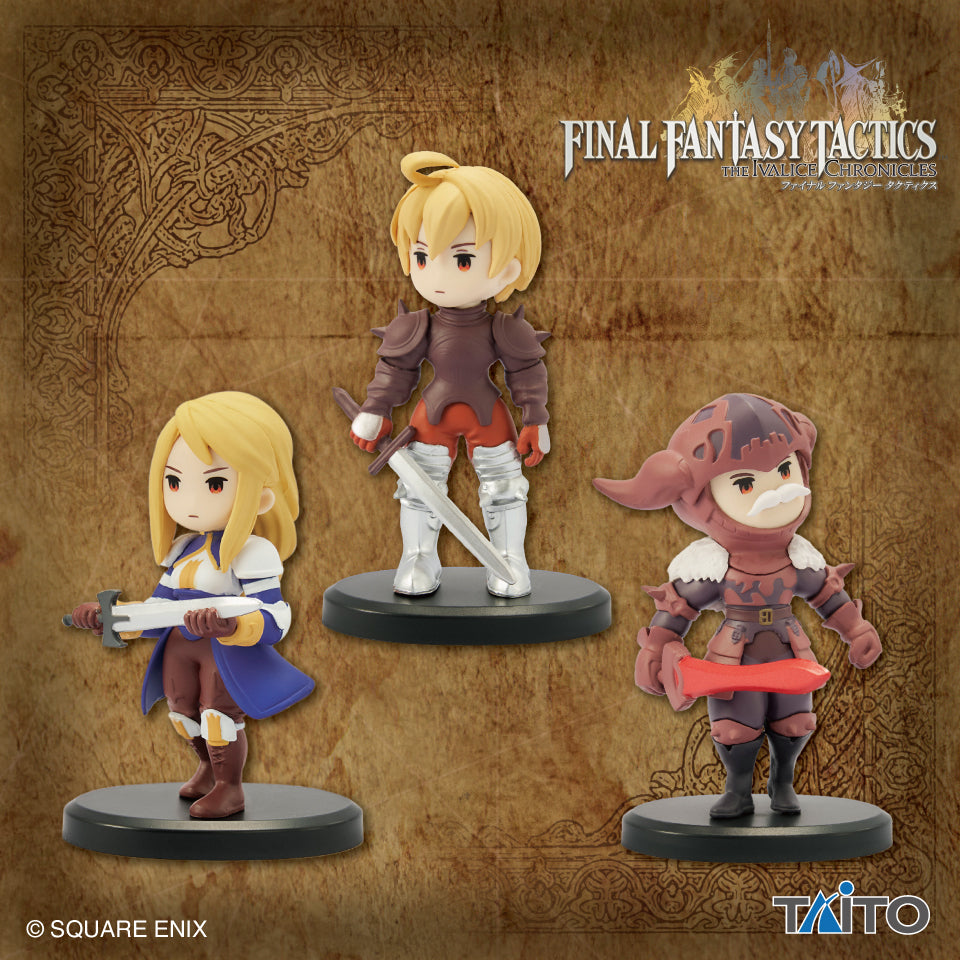Final Fantasy Tactics - Miniature Figures Collection Vol. 2 Complete Set of 3